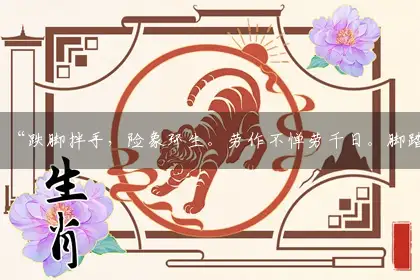 “跌脚拌手,险象环生。劳作不惮劳千日。脚踏实地,也成大器。三千功功满好归去词语作答解答解释落实